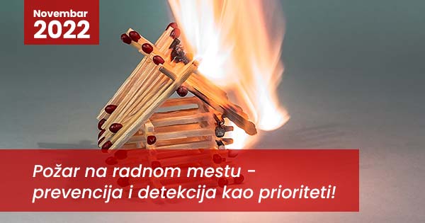 Blog strana - požar na radnom mestu