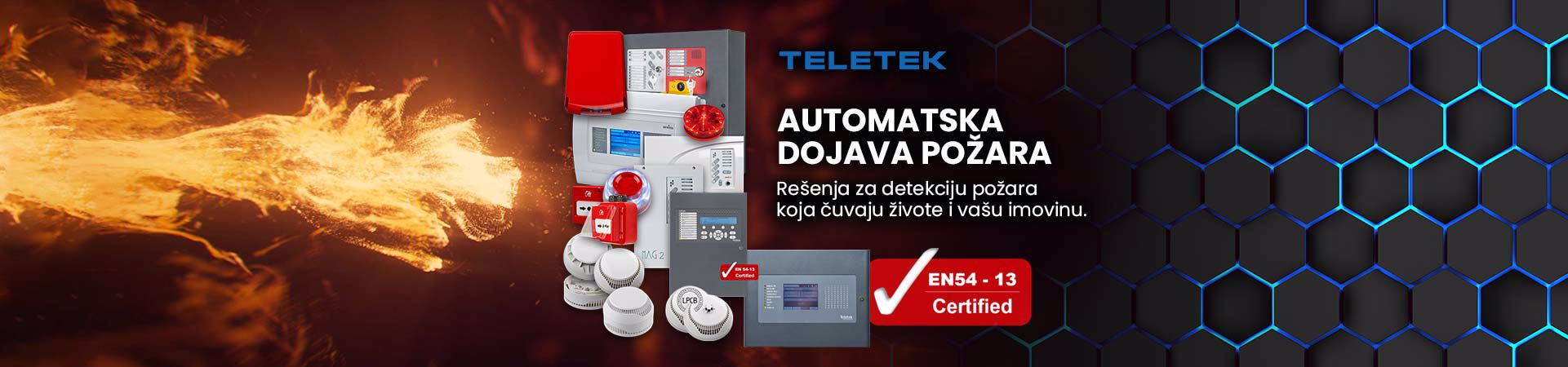 TELETEK - automatska dojava požara