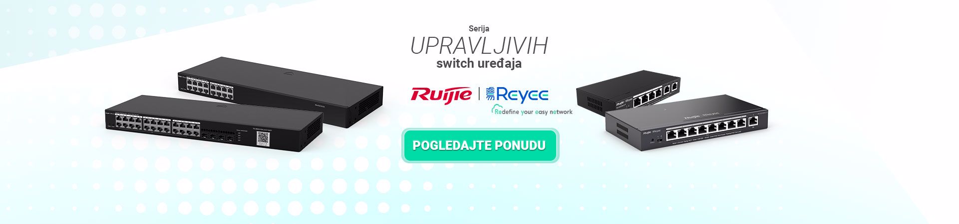 Reyee upravljivi svičevi
