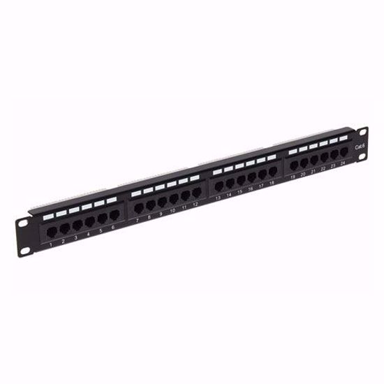 PP UTP C6 24p patch panel