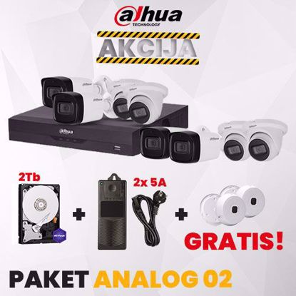 PAKET DAHUA 8CH ANALOG 2MP DEC 2023