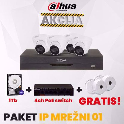 PAKET DAHUA 4CH IP 2MP DEC 2023