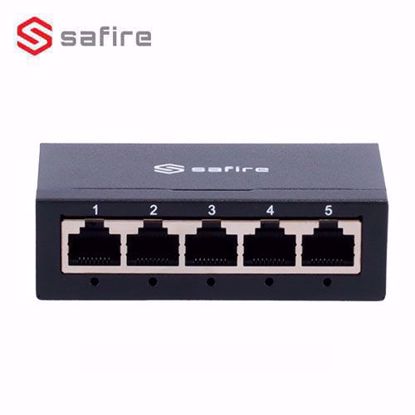 Safire SF-SW05-G-M Ethernet Switch 5 ports RJ45 Metalno kucište