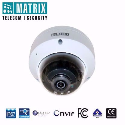 Matrix SATATYA MIDR80FL60CWS IP dome kamera 6.0mm 8MP