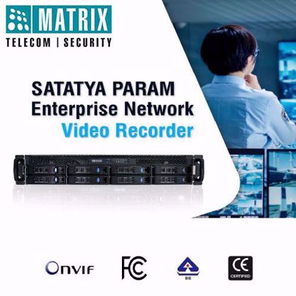 Matrix SATATYA NVR25608XCTS Enterprise Range Server NVR 256CH 4K 8HDD