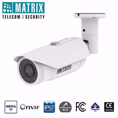 Matrix SATATYA CIBR80FL28CWP IP bullet kamera audio support 2.8mm 8MP