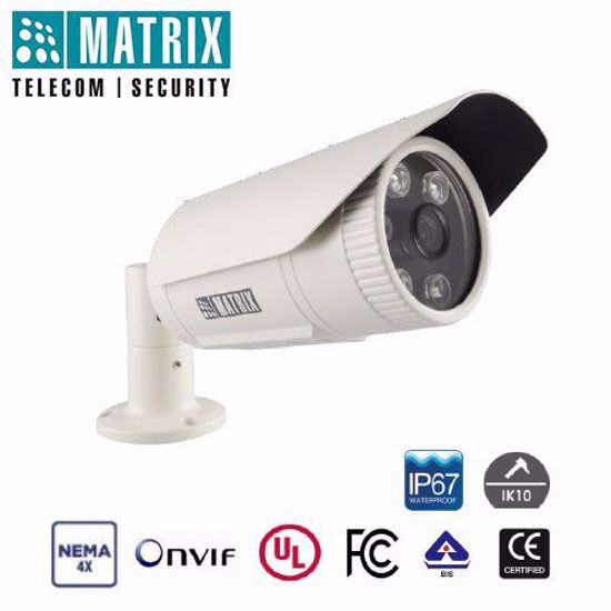 Matrix SATATYA CIBR20FL28CWP IP bullet kamera audio support 2.8mm 2MP