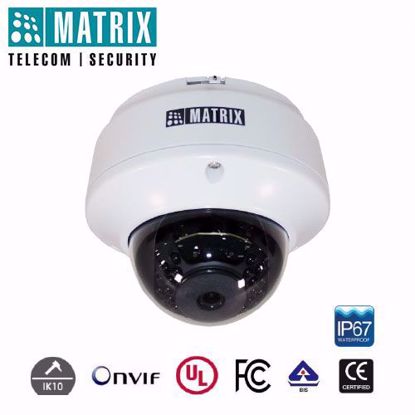 Matrix SATATYA CIDR20VL12CWS IP varifocal dome kamera 2.8-12mm 2MP
