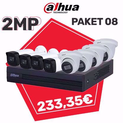 Paket 8 HD Dahua VN 4+4 kamere 2MP XVR 8CH