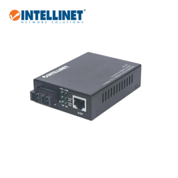 INTELLINET Fast Ethernet WDM Bi-Directional SM Media Converter