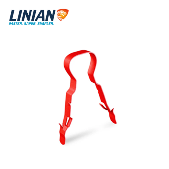 Linian Fire Clip Double Red 9-11mm požarna obujmica 100 komada
