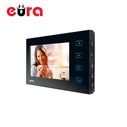 Monitor "eura" VDA-09A3 velicine ekrana od 7 serije  "Euro Connect" sa memorijom za 100 slika i kontrolom dva ulaza