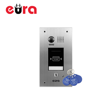 Spoljni digitalni panel "2-wire" EURA VDA-72A5 sa funkcijom Proxymity kartice IP54 otporna na vandalizam