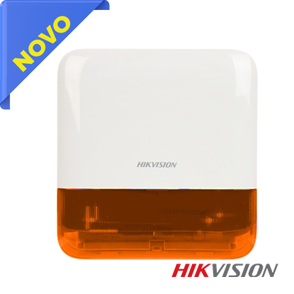 Hikvision DS-PS1-E-WE Orange Bežicna spoljašnja alarmna sirena