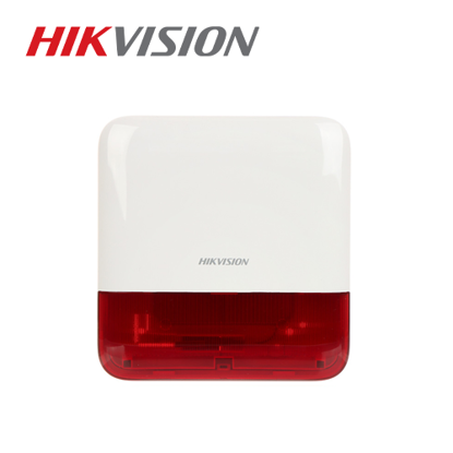 Hikvision DS-PS1-E-WE Red Bežicna spoljašnja alarmna sirena.