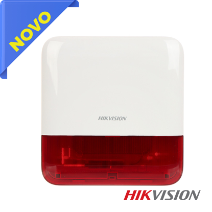 Hikvision DS-PS1-E-WE Red Bežicna spoljašnja alarmna sirena.