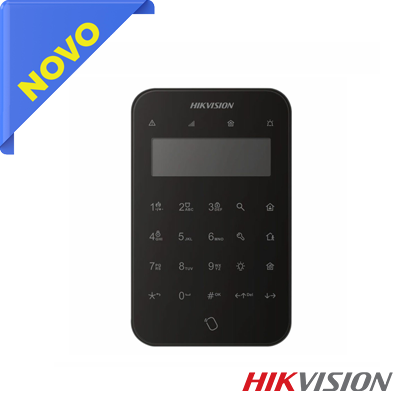Hikvision DS-PK1-LT-WE(Black)Bežicna tastatura sa LCD displejem i integrisanim tag citacem