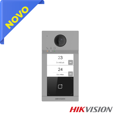 Hikvision DS-KV8213-WME1(C) Metalna spoljna pozivna jedinica sa pozivom za dve unutrašnje jedinice interfona