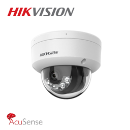 Hikvision DS-2CD1123G2-LIU IP dome AcuSense HybridLight kamera 2.8mm 2MP
