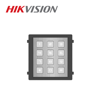 Hikvision DS-KD-KP(Steel) Dodatni modul sa celicnom tastaturom za modularne pozivne jedinice