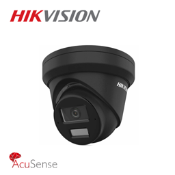 Hikvision DS-2CD2343G2-LI2U(2.8mm)(BLACK) 4MP mrežna Smart Hybrid light kamera u turret kucištu sa AcuSense tehnologijom