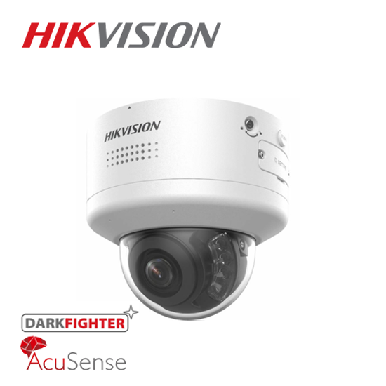 Hikvision DS-2CD2746G2H-IPTRZS2U/SL(2.8-12mm) 4MP mrežna kamera u dome kucištu sa Dark Fighter i AcuSense tehnologijom