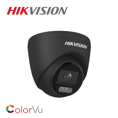 Hikvision DS-2CD1347G2H-LIU(2.8mm)(BLACK) 4MP mrežna Smart Hybrid light kamera u turret kucištu sa ColorVu tehnologijom