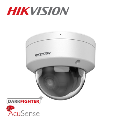 Hikvision DS-2CD2186G2H-ISU(2.8mm)(eF) 8MP mrežna kamera u dome kucištu sa AcuSense i DarkFighter tehnologijom