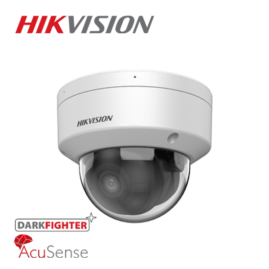 Hikvision DS-2CD2186G2H-ISU(2.8mm)(eF) 8MP mrežna kamera u dome kucištu sa AcuSense i DarkFighter tehnologijom