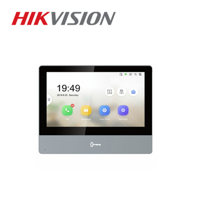 Hikvision DS-KH8350-WTE1 (EU) Unutrašnja interfonska jedinica sa 7-incnim ekranom osetljivim na dodir