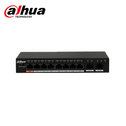 DAHUA PFS3010-8ET-65 10-portni neupravljivi megabitni PoE switch