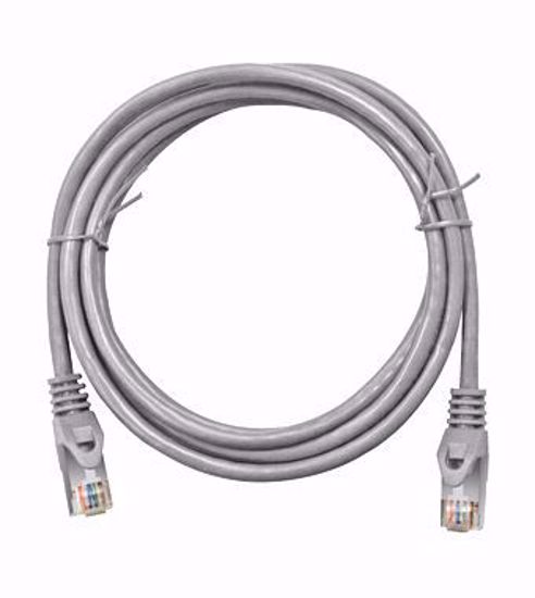 Schrack Patch kabl RJ45, Cat.6a 10Gb, STP. LS0H, sivi, 0.5m