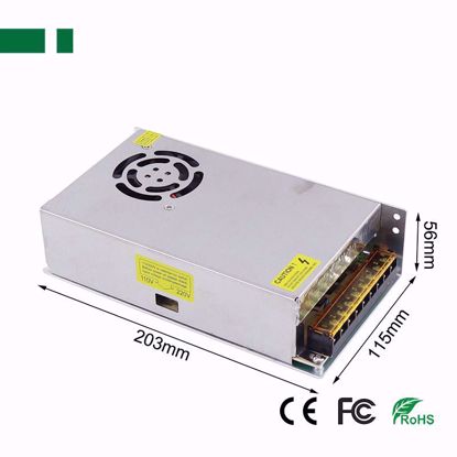 CasView CP1208-20A Switching napajanje 12V 20A (240W, sa ventilatorom) CasView CP1208-20A Switching napajanje 12V 20A (240W, sa ventilatorom)