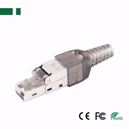 CasView CRJ-0082-6A CAT6A RJ45 Shielded konektor bez alata (Zinc Alloy kuciste) CasView CRJ-0082-6A CAT6A RJ45 Shielded konektor bez alata (Zinc Alloy kuciste)