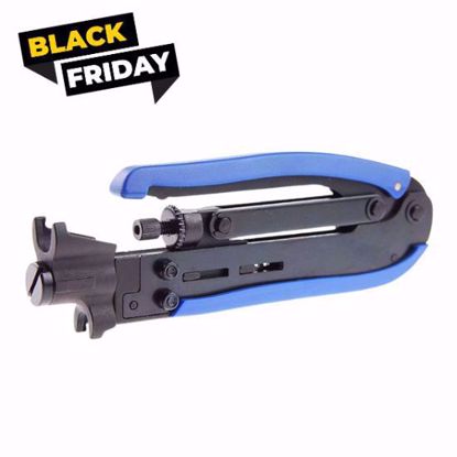 CasView CT-20 Alat za krimpovanje konektora za koaksijalne kablove RG59 / RG6 / RJ11