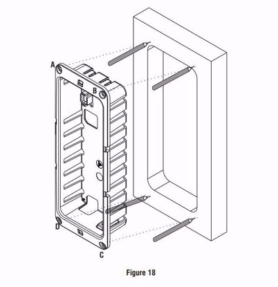 Matrix COSEC VEGA WALL MOUNTING PLATE