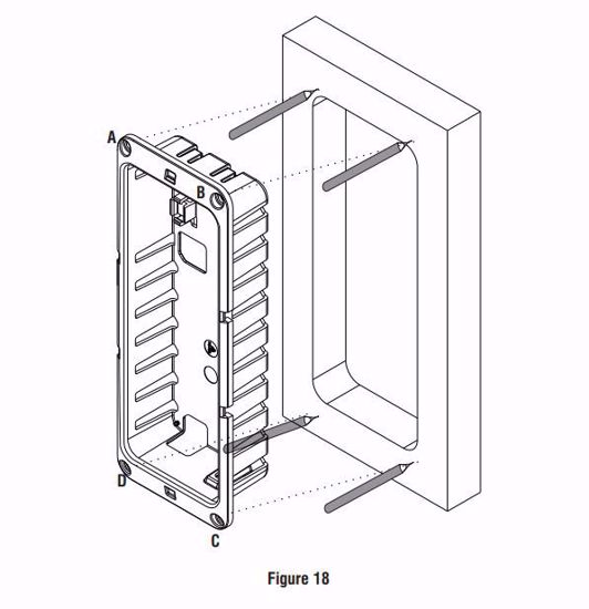 Matrix COSEC VEGA WALL MOUNTING PLATE