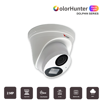 Hippo HD-T112-AF28-W 2,8mm 2MP HD Full Color IP67 turret kamera sa mikrofonom