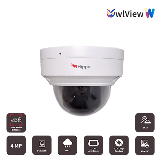 Hippo IPCS402D-F28/4MP-MCH 2,8mm 4MP Profesionalna IP AI ColorHunter Wise-ISP dome kamera