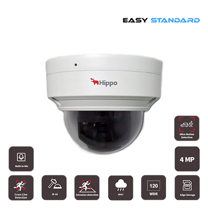 Hippo IPCS501D-FVF/4MP-MIR 2,8-12mm 4MP Profesionalna AI IP dome kamera