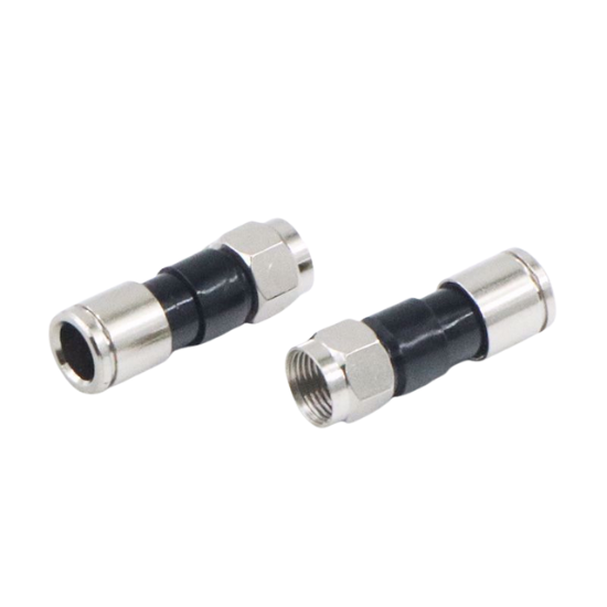 CasView CBN-105 F-type Kompresioni konektor za RG6 kabl (niklovani bakar)