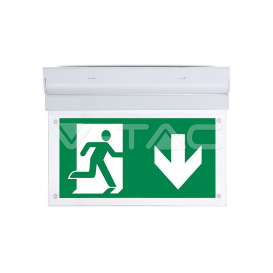 VT-522-S-12 EXIT lampa 2W 6000K