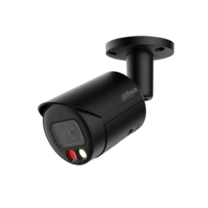 DAHUA IPC-HFW2449S-S-IL-0280B-BLACK 4MP Smart Dual Light Fixed-focal Bullet WizSense Network kamera crna