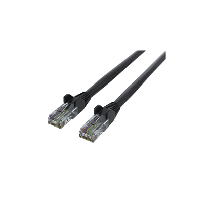 Patch kabl UTP CAT6 0,5M crne boje
