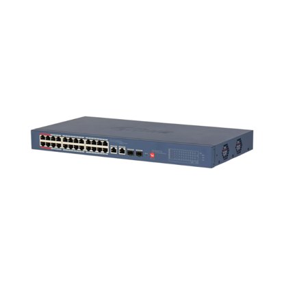 Dahua CS4226-24ET-240-V2 24-portni (24+2) Cloud upravljivi megabitni PoE layer 2 switch