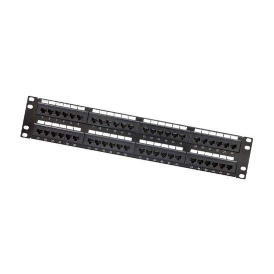 Patch panel 19" 48-portni, prazan