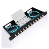 FIBER OPTIC PATCH PANEL sa 12 SC DUPLEX adaptera i 24 MULTIMODE OM3 pigtaila - PUN
