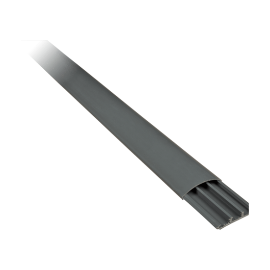 75x20 PVC Podni kanal Sive boje, 2m-01