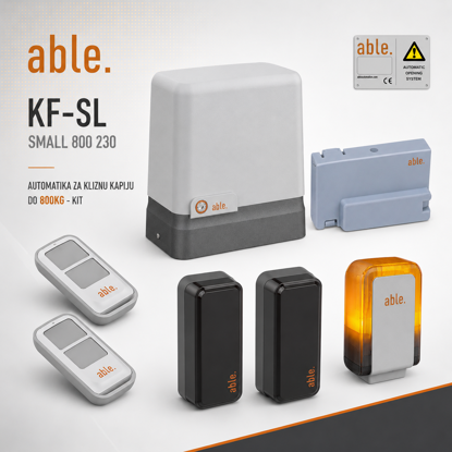 ABLE KF SL SMALL 800 230 Automatika za kliznu kapije do 800kg - KIT