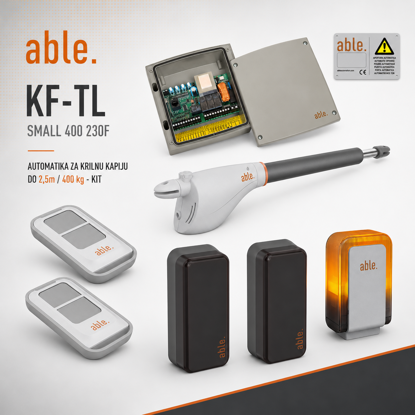 ABLE KF TL SMALL 400 230F Automatika za krilnu kapiju do 2,5m / 400 kg - KIT